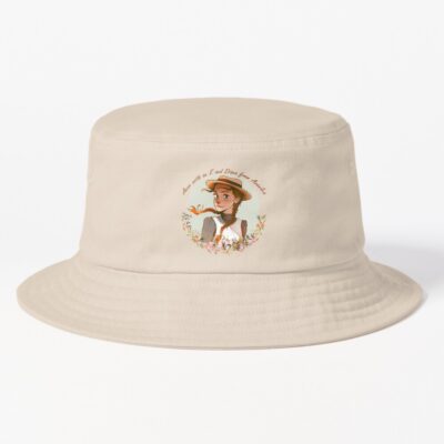 Anne With An E And Diana With Flowers Classic Bucket Hat