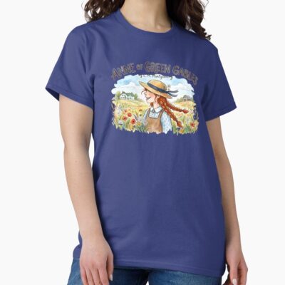 New Anne Of Green Gables Portrait Art T-shirt