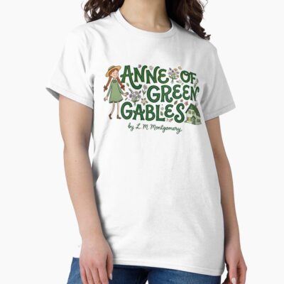 Anne Of Green Gables Cute Classic Book T-shirt
