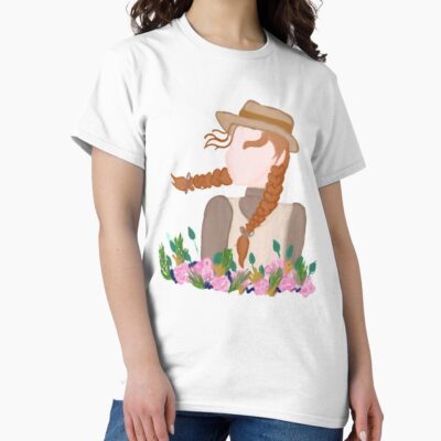 Anne In Flowers T-shirt