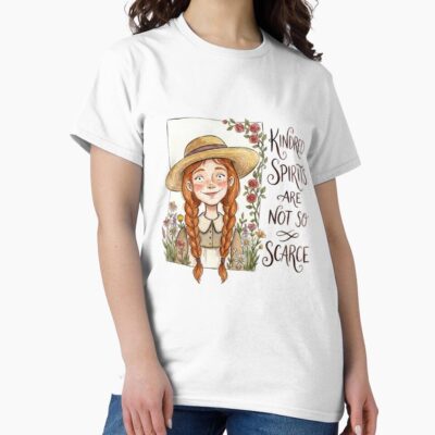 Anne Of Green Gables Scarce Sketch Art T-shirt