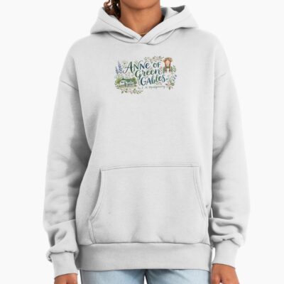 Anne Of Green Gables Elegant Floral Hoodie