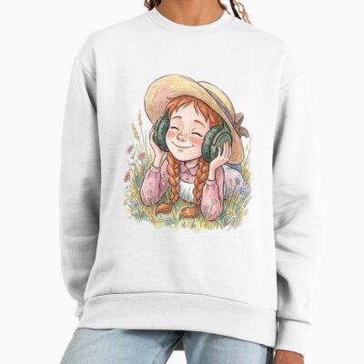 Anne Of Green Gables Listening To Music Sweatshirt