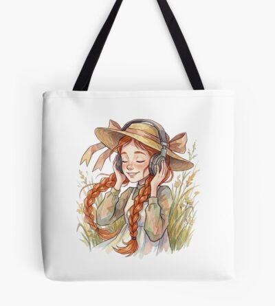 Anne Of Green Gables Headphones Tote Bag