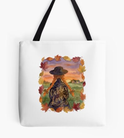 Anne Of Green Gables October Lover Autumn Tote Bag