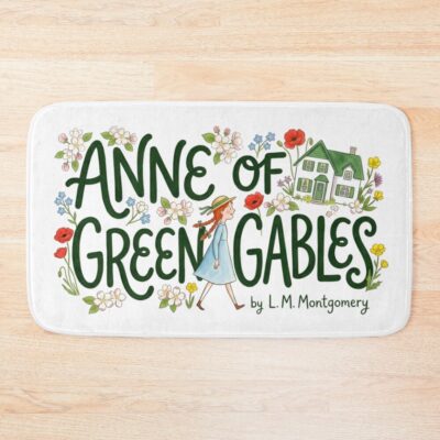 Anne Of Green Gables Floral House Bath Mat