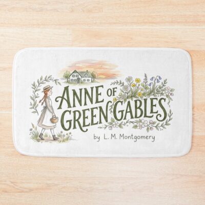 Anne Of Green Gables Sunset Literature Bath Mat