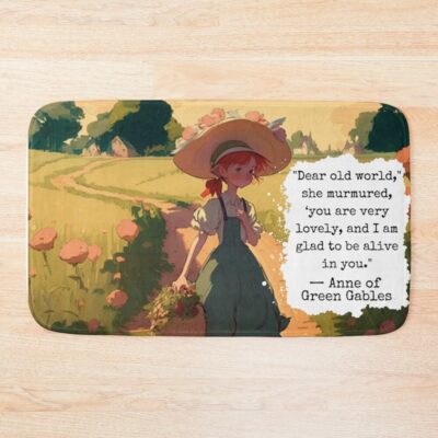 Best Selling Ann Of Green Gables Bath Mat