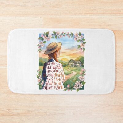 Anne Of Green Gables Sunrise Bath Mat