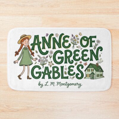 Anne Of Green Gables Cute Classic Book Bath Mat