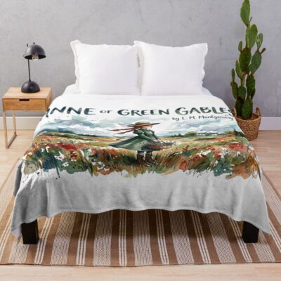 Anne Of Green Gables Dramatic Throw Blanket
