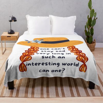 Anne Shirley Anne Of Green Gables Throw Blanket