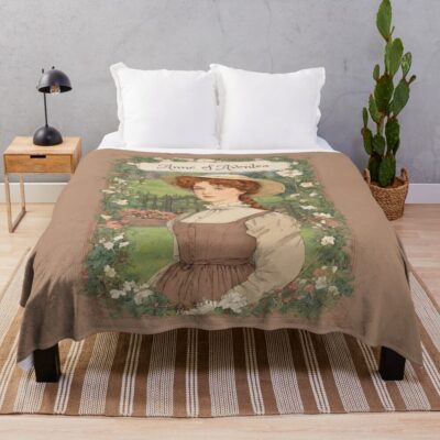 Anne Of Avonlea Montgomery Throw Blanket