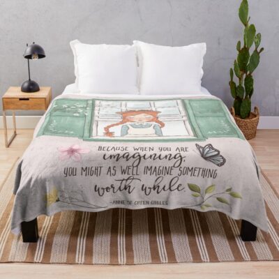 Hot Design Anne Of Green Gables Throw Blanket