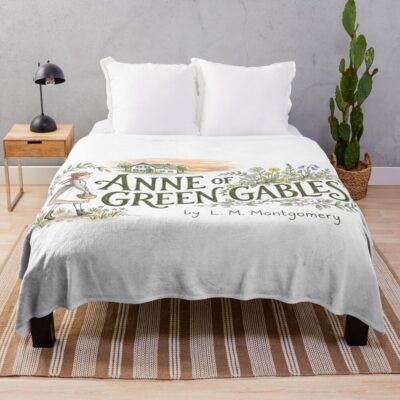 New Anne Of Green Gables Vintage Throw Blanket