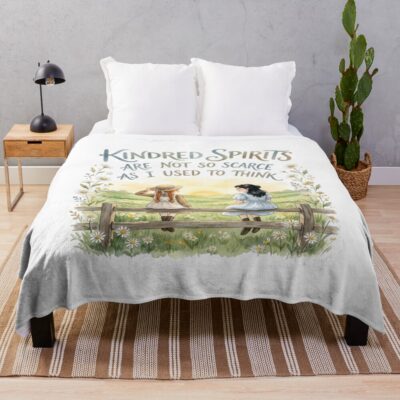 Anne Of Green Gables Bassic Throw Blanket