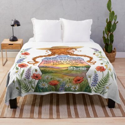 Anne Of Green Gables Unique Throw Blanket