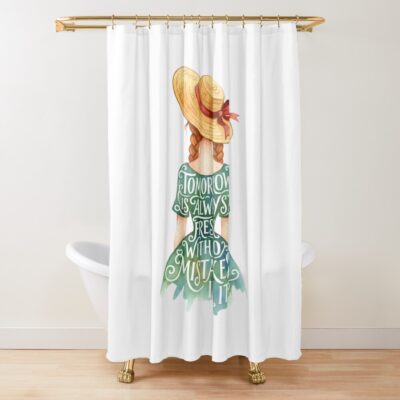 Anne Of Green Gables Tomorrow Shower Curtain