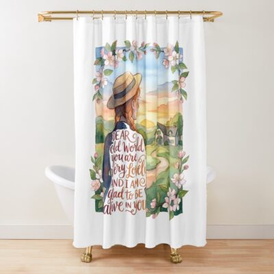 Anne Of Green Gables Sunrise Shower Curtain