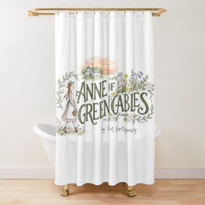 New Anne Of Green Gables Vintage Shower Curtain