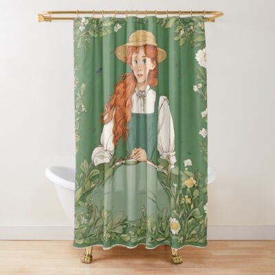 Anne Of Green Gables Portrait Shower Curtain