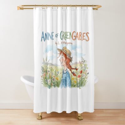 Anne Of Green Gables Blue Dress Shower Curtain