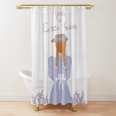 Anne Of Green Gables Colorfull Shower Curtain
