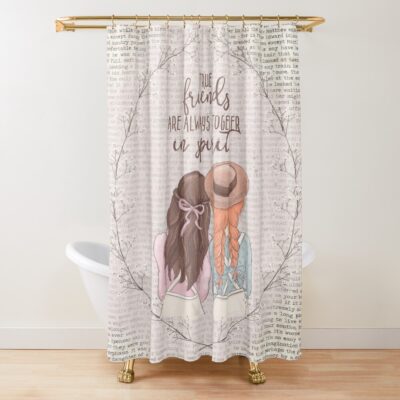 Best Selling Anne Friends Shower Curtain