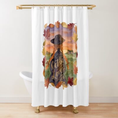 Anne Of Green Gables October Lover Autumn Shower Curtain