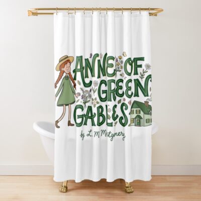 Anne Of Green Gables Cute Classic Book Shower Curtain