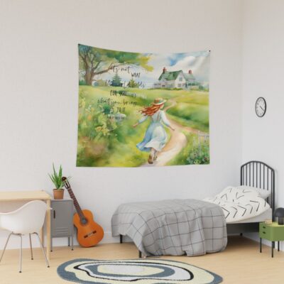 Top Anne Of Green Gables Bassic Tapestry
