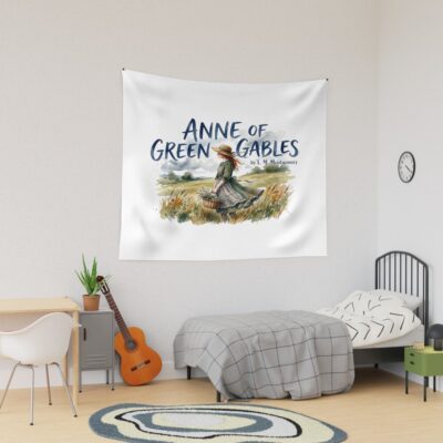 Anne Of Green Gables Watercolor Tapestry