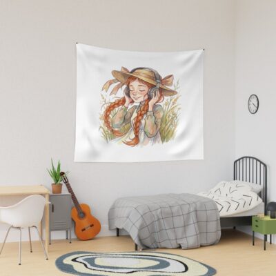 Anne Of Green Gables Headphones Tapestry