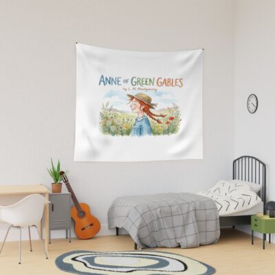 Anne Of Green Gables Blue Dress Tapestry