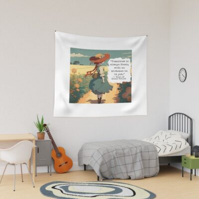 Ann Of Green Gables Tomorrow Book Tapestry