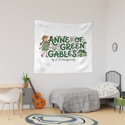 Anne Of Green Gables Cute Classic Book Tapestry