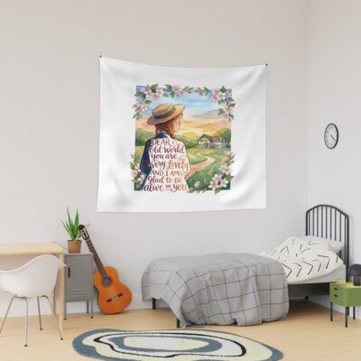 Anne Of Green Gables Sunrise Tapestry