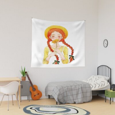Anne Of Green Gables Cute Tapestry
