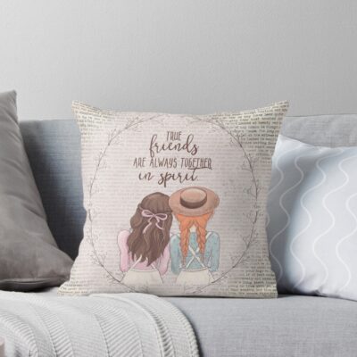 Best Selling Anne Friends Throw Pillow