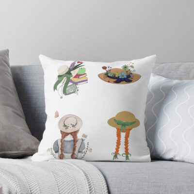 Anne Of Green Gables Throw Pillow