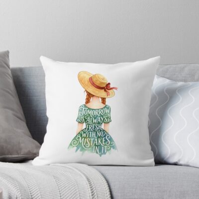 Anne Of Green Gables Tomorrow Throw Pillow