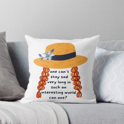 Anne Shirley Anne Of Green Gables Throw Pillow