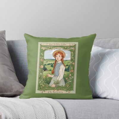 Anne Of Green Gables Montgomery Throw Pillow