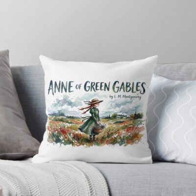 Anne Of Green Gables Dramatic Throw Pillow